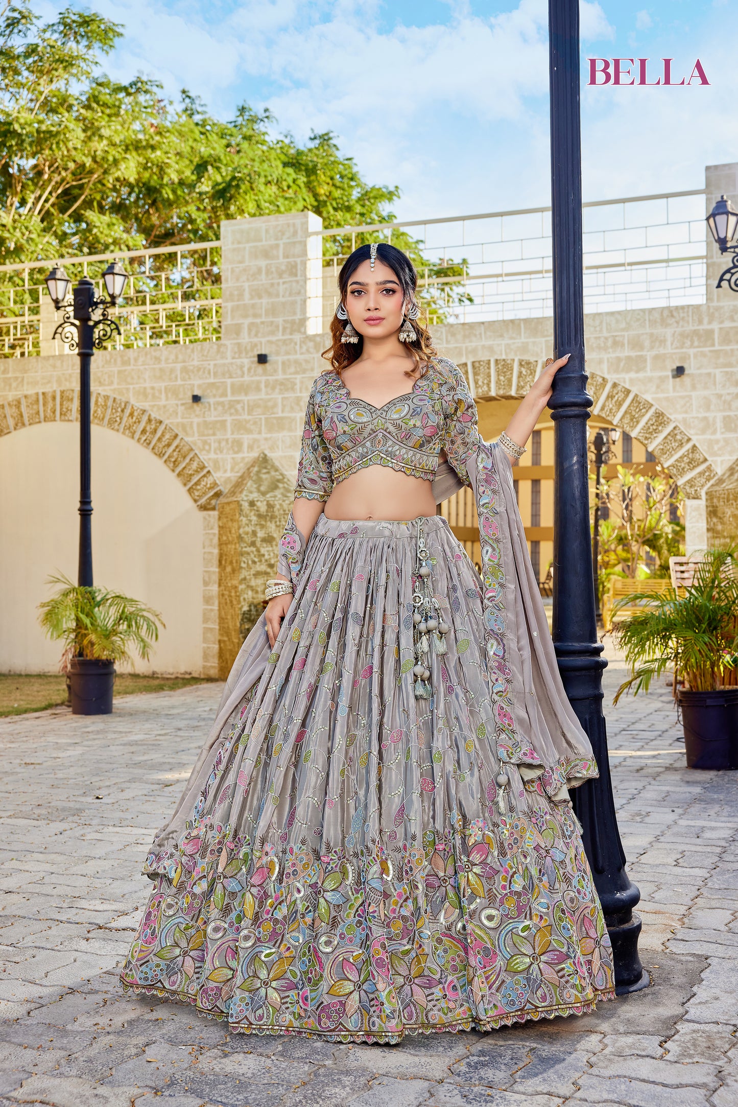 BELLA – Designer Lehenga Set