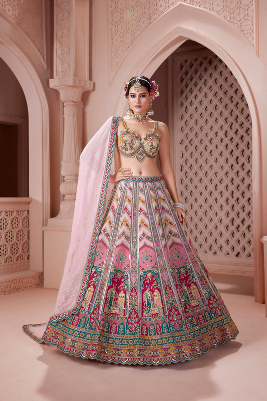 Gulnaar Palace Heirloom Lehenga Set