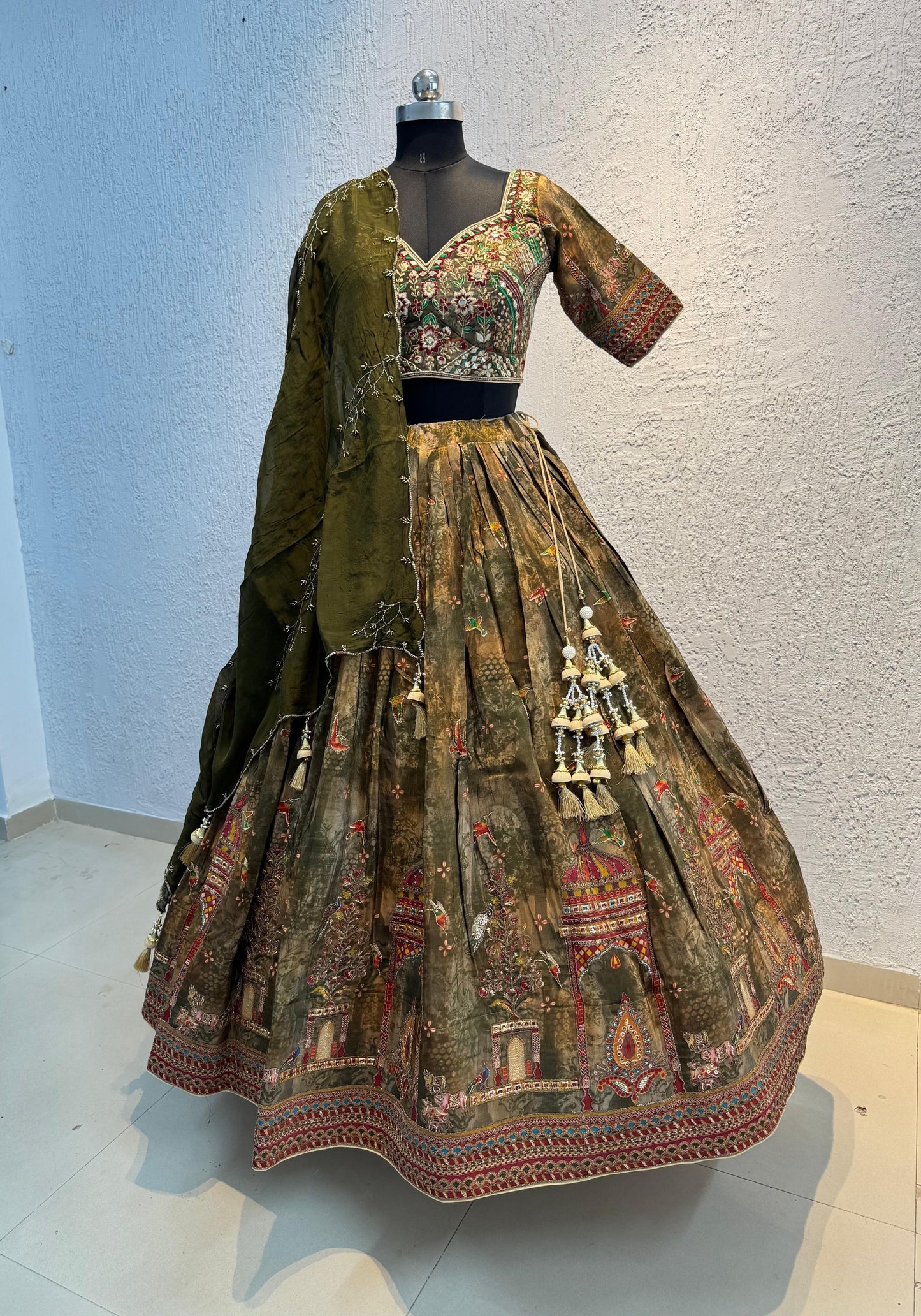 Damini Heritage Lehenga Set