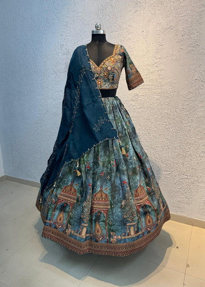 Damini Heritage Lehenga Set