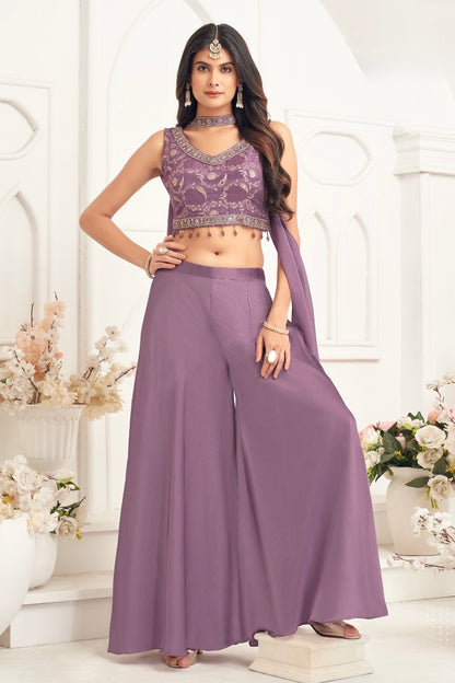 Dulari Palazzo Fusion Set