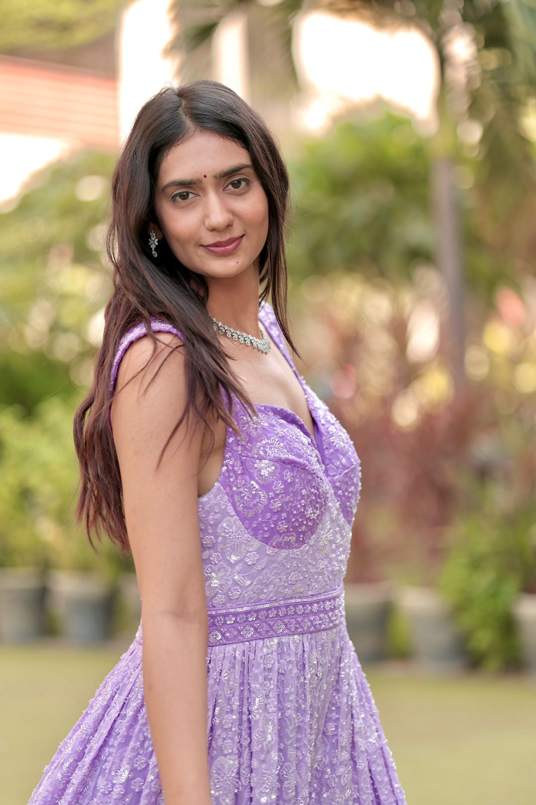 Krina Purple Elegance