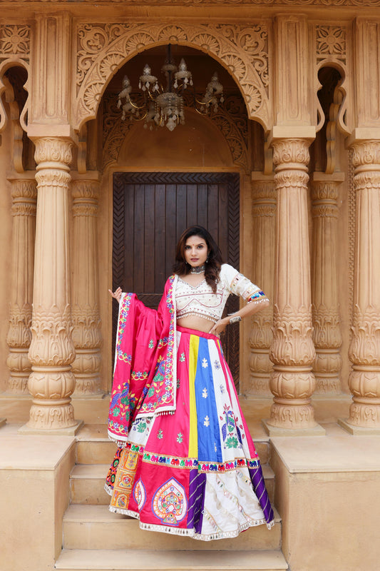 Cotton garba chaniya choli