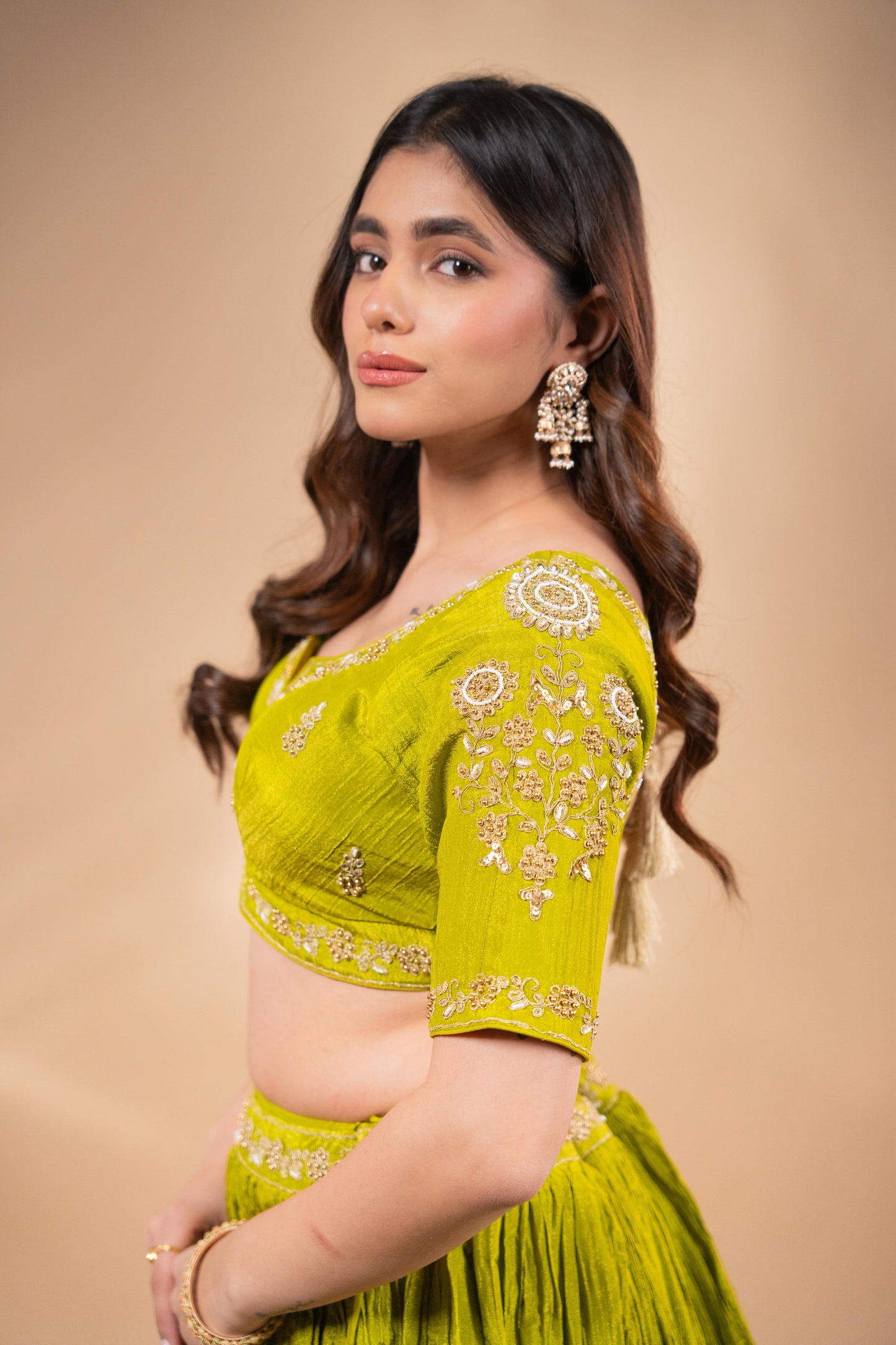 Aadhya - with Bandhani Duppata