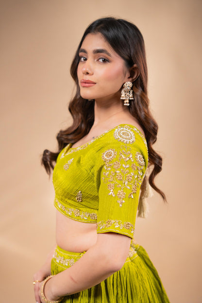 Aadhya - with Bandhani Duppata