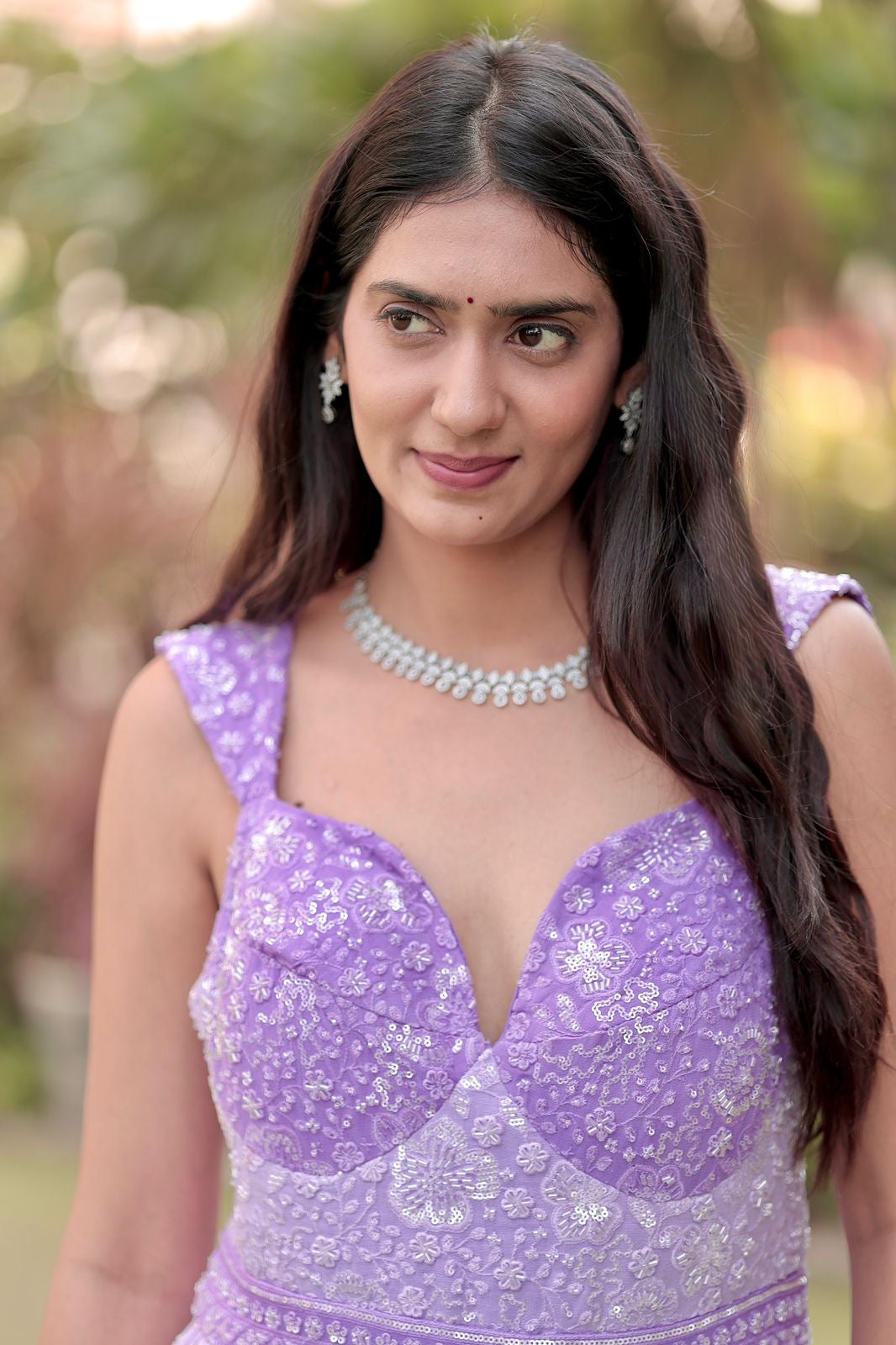 Krina Purple Elegance