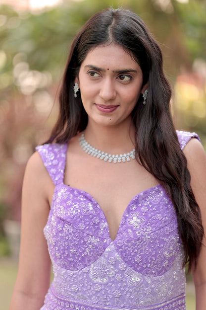 Krina Purple Elegance