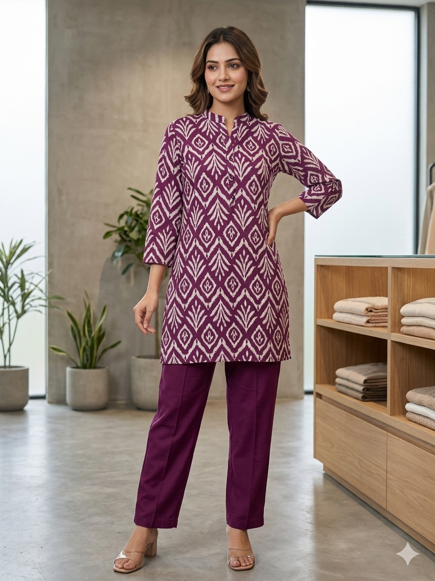 LUXE FLOW RAYON CO-ORD SET