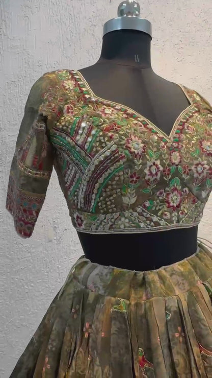 Damini Heritage Lehenga Set