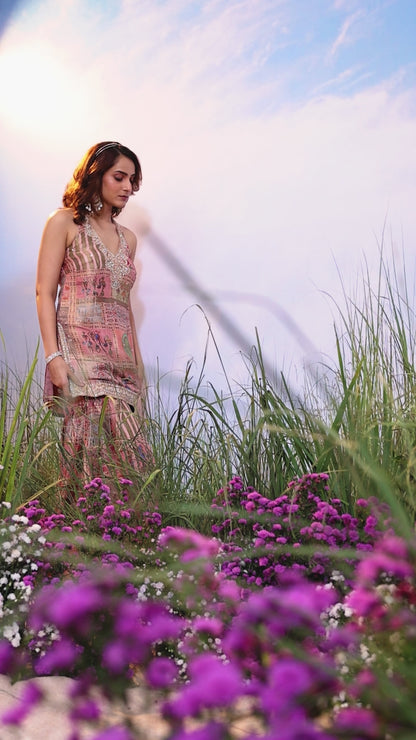 Printed Kurta Sharara Set with Dupatta (2 Colours)